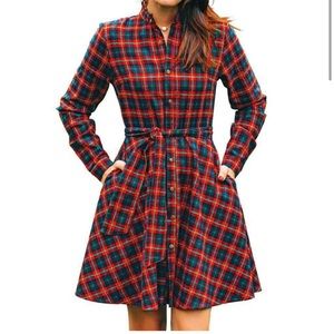 KJP Manchester Flannel Dress (Size M)